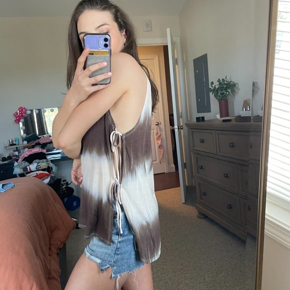 Self tie tank top - Picture 5 of 5